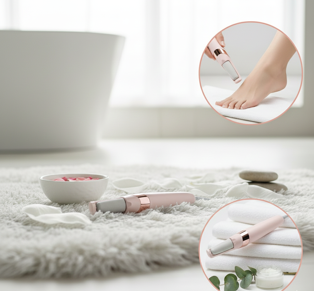 Rechargeable Electric Pedi Foot Filer – Effective Callus Remover for Soft, Smooth Feet