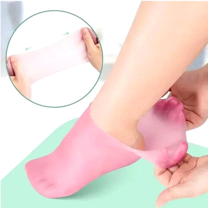 Silicon Moisturizer socks-SoftHeel Silicon Socks